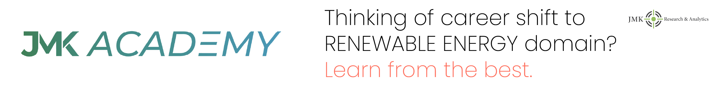 JMK Academy — careers in renewable energy